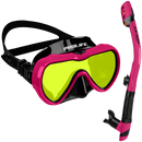 Máscara de Mergulho Antiembaçamento Com Snorkel Atlantic