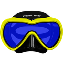 Máscara de Mergulho Antiembaçamento Com Snorkel Atlantic