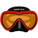 Máscara de Mergulho Antiembaçamento Com Snorkel Atlantic