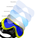 Máscara de Mergulho Antiembaçamento Com Snorkel Atlantic