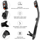 Máscara de Mergulho Antiembaçamento Com Snorkel Atlantic